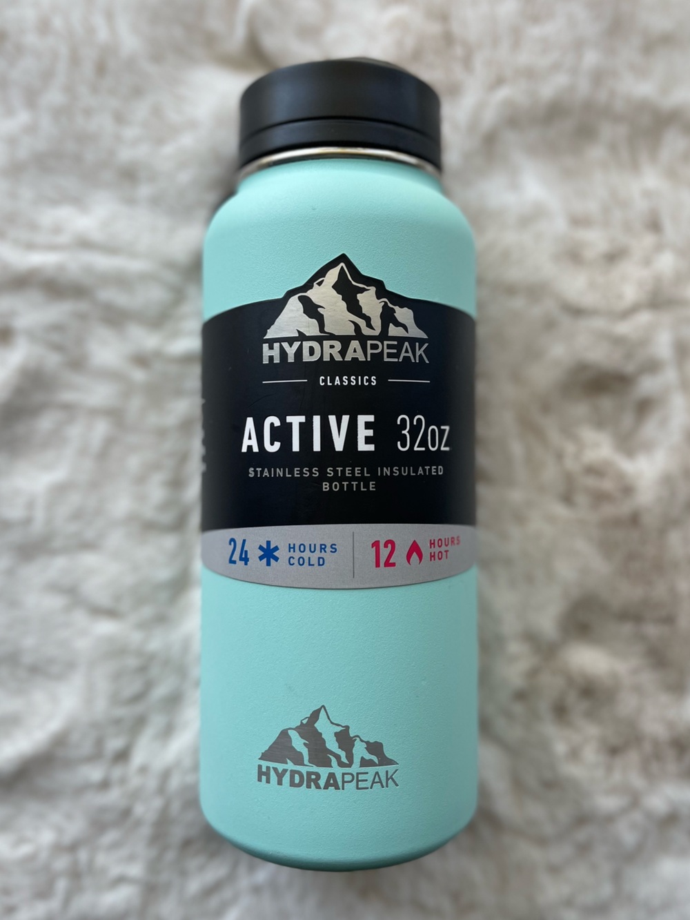 NWT Hydrapeak Active 32oz Stainless Steel Insulated Bottle - Aqua Mint